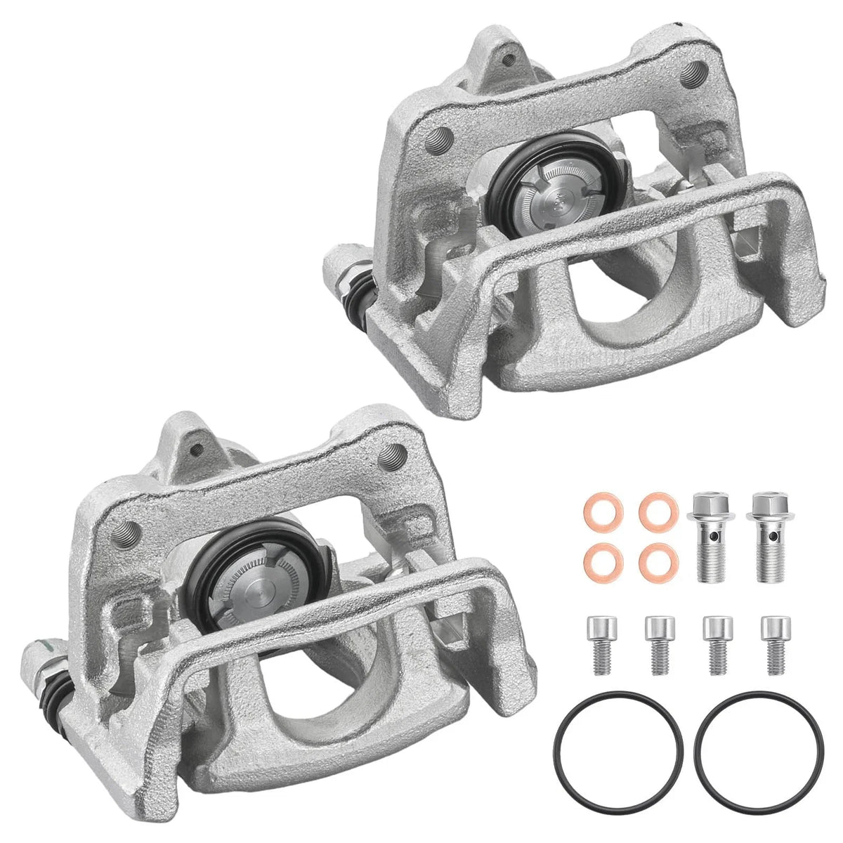 2PC Rear Disc Brake Caliper Brackets Left & Right for Mazda 6 (2016–2021)