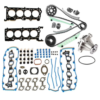 Water Pump Head Gasket Set Timing Chain Kit for Ford Mustang (1999)