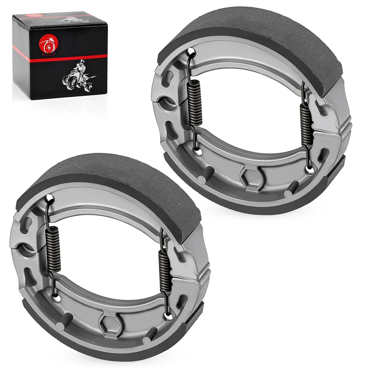 2 Rear Brake Shoes for Yamaha TTR90 TTR90E TTR110E (2000–2024)