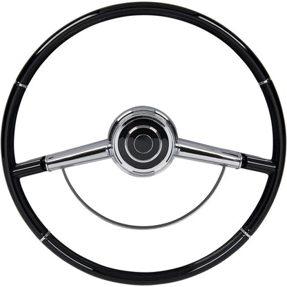 15 Steering Wheel with Horn Button for 1964 Chevy Impala American Retro