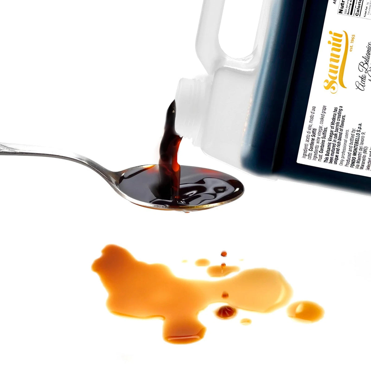 Sanniti Italian Aged Balsamic Vinegar of Modena IGP 169 Fl Oz (Pack 1)