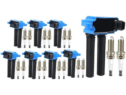 Ignition Coil Set with Spark Plugs for Chrysler Aspen (2009) 63851HGSR