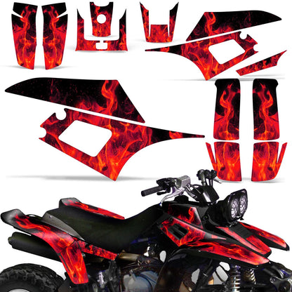 Decal Graphic Kit for Yamaha Warrior 350 (1987–2004)