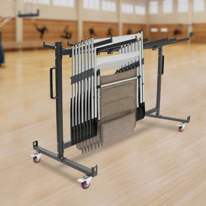 Folding Chair Rack Dolly Cart for Storage (42 pcs)