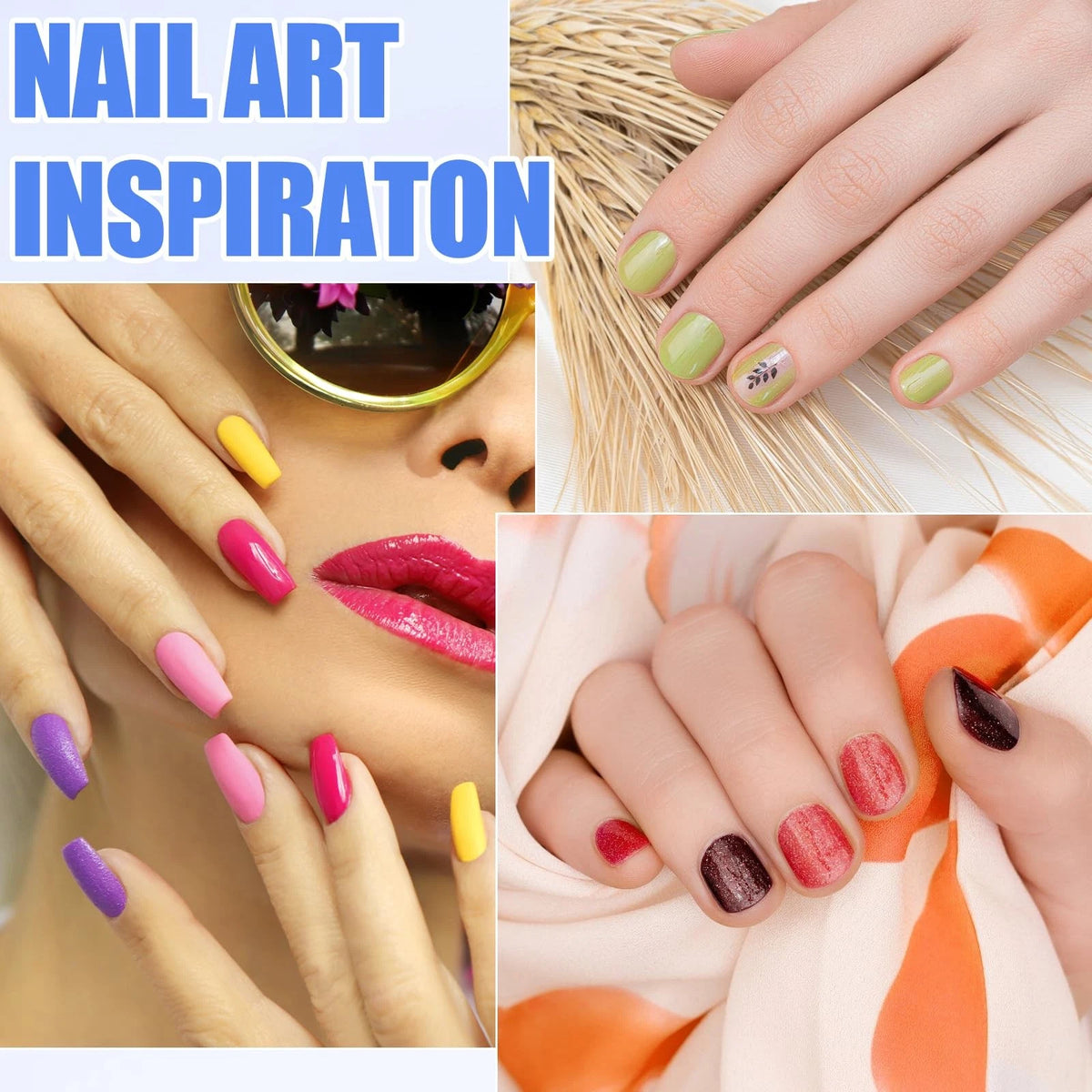 6Pcs Nail Art Liner Brushes for Fine Detailing