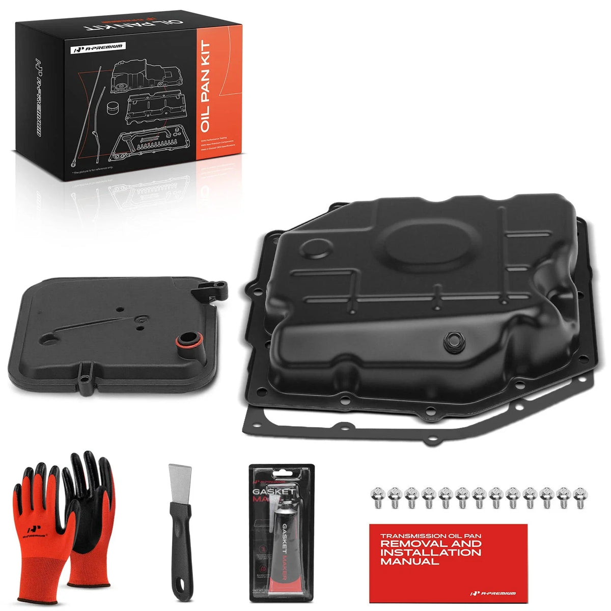 Transmission Oil Pan Kit with Filter for Ram Dakota Jeep Wrangler (2005–2011)