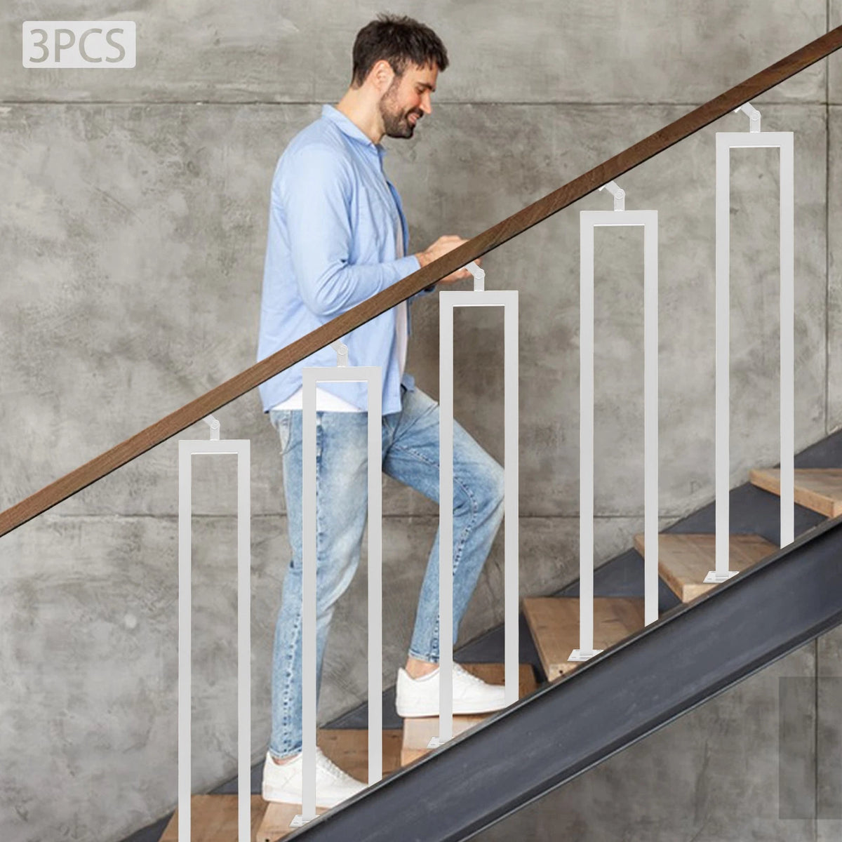 U Shape Stair Baluster for Stair (Carbon Steel)