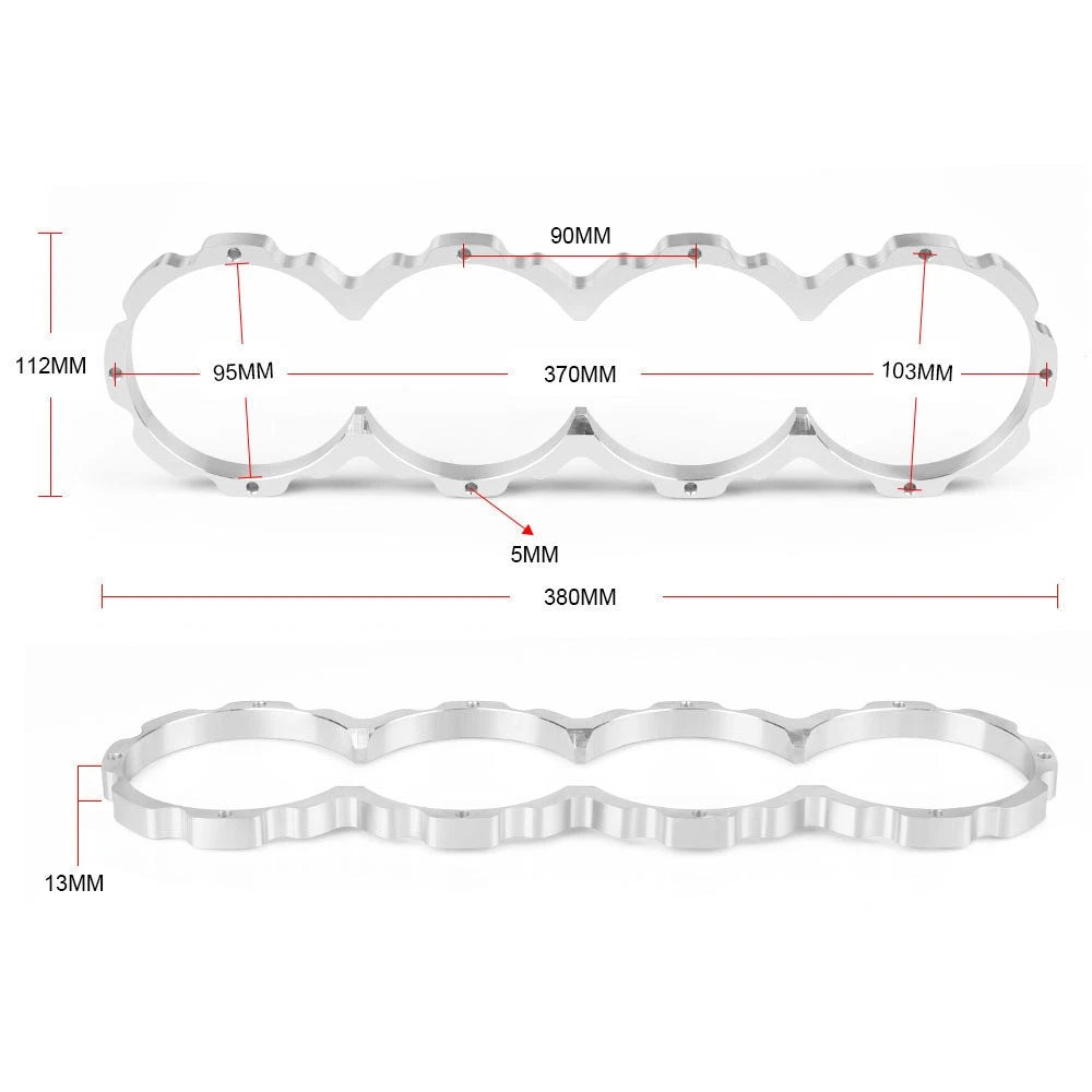 Engine Block Guard for Honda Civic (1990–2001) B-series B16 B18 Aluminum Gasket Plate