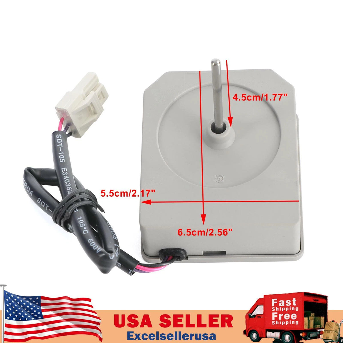 Heat Sink Fan Motor for Omar KBL-48ZWT05-1202A (DC 12V)