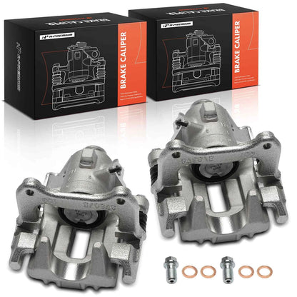 2X Rear Brake Calipers w/ Bracket for Audi A4 2002-2006, A4 Quattro 2002-2005, 8E0615423B, 8E0615424B