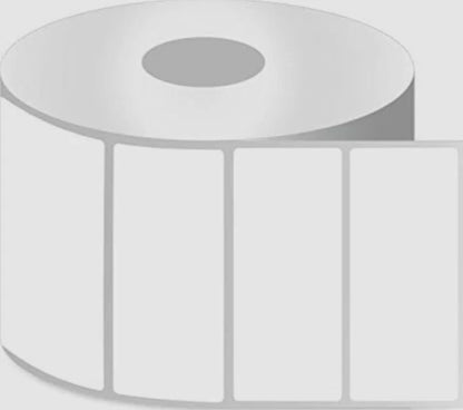 3-Pack Thermal Transfer Labels 4" x 2" with Transfer Ribbon
