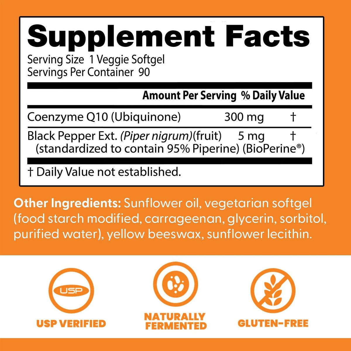 CoQ10 300mg for Doctor's Best (90 Count)