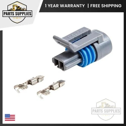 Electrical Connector Plug for GM IAT Intake Air Temp Sensor (2-Wire)