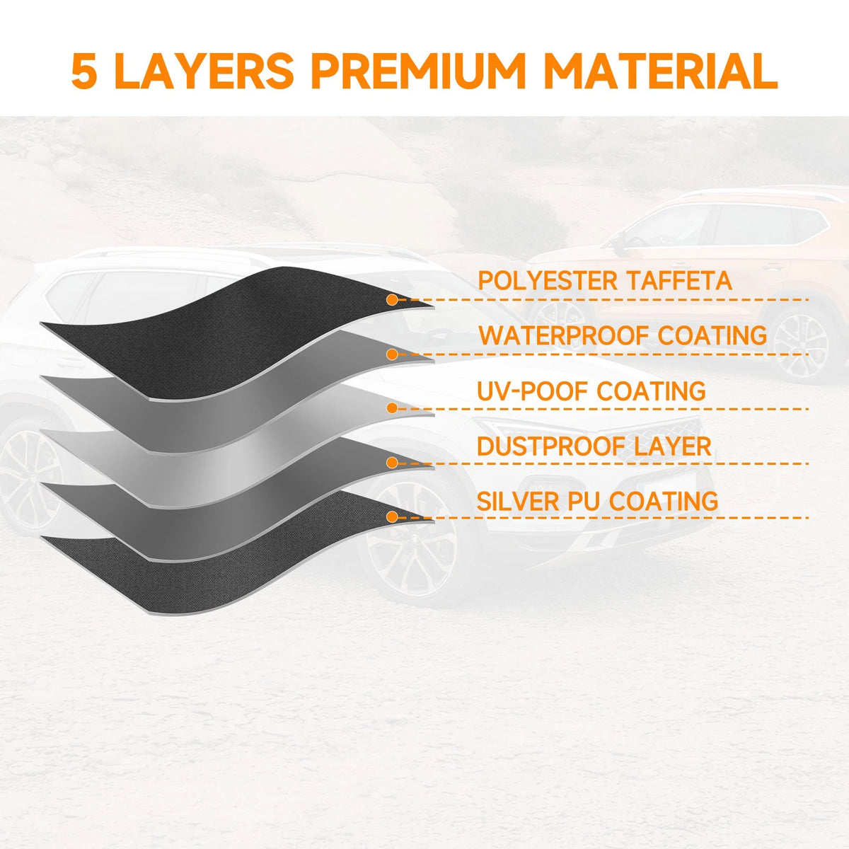 SUV Cover for Mercedes-Benz GL320 GL350 GL450 (NEVA5215YXL)