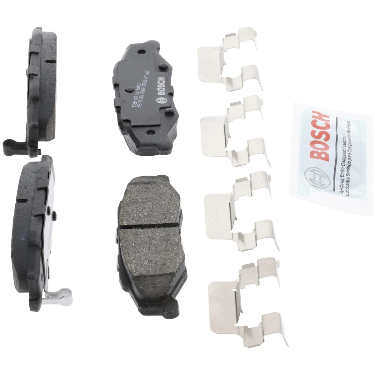 2X BC732 Brake Pad Set Rear for Chevy Corvette XLR (2001–2013)
