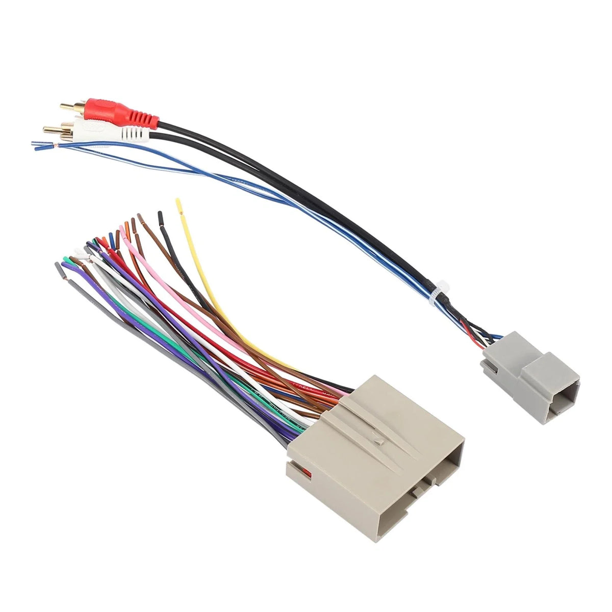 Set of 2 Car Stereo CD Player Wiring Harness Radio Adapter for Ford Focus (2000–2011)