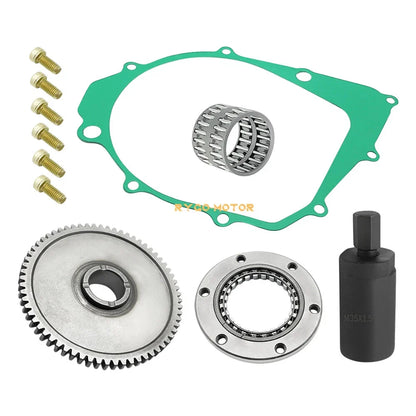 Starter Clutch Gear Bearing Gasket & Flywheel Puller for Yamaha Moto-4 Raptor 350 (2004–2006)