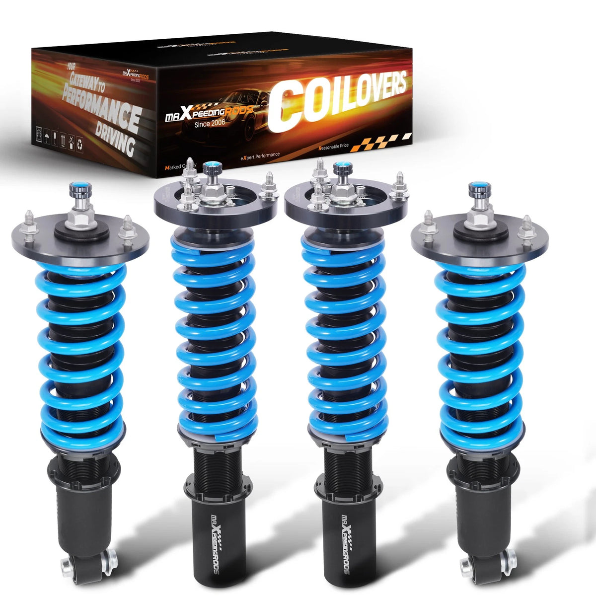 Set of 2 Coilovers for BMW 6 Series E63 E64 (2003–2010) 8JO2PR