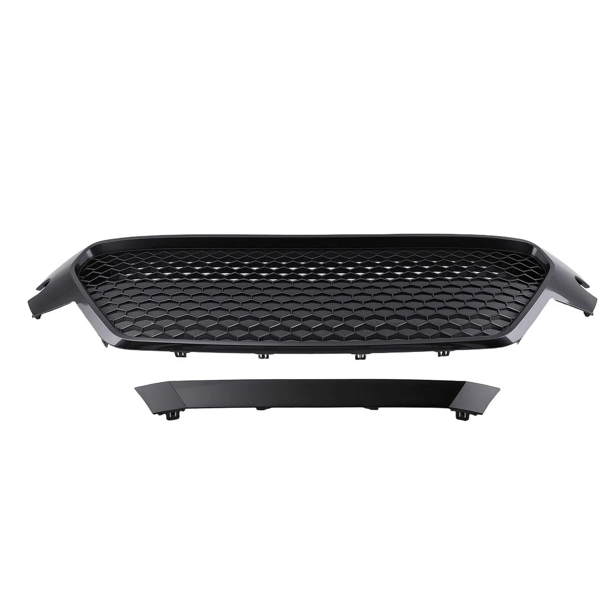 Bumper Grille Set 2X for Toyota Corolla SE XSE (2020–2022) TO1036206 Black