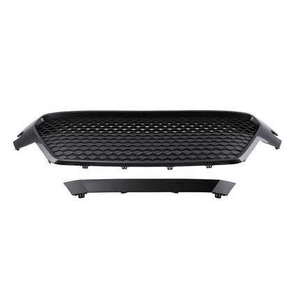 Bumper Grille Set 2X for Toyota Corolla SE XSE (2020–2022) TO1036206 Black