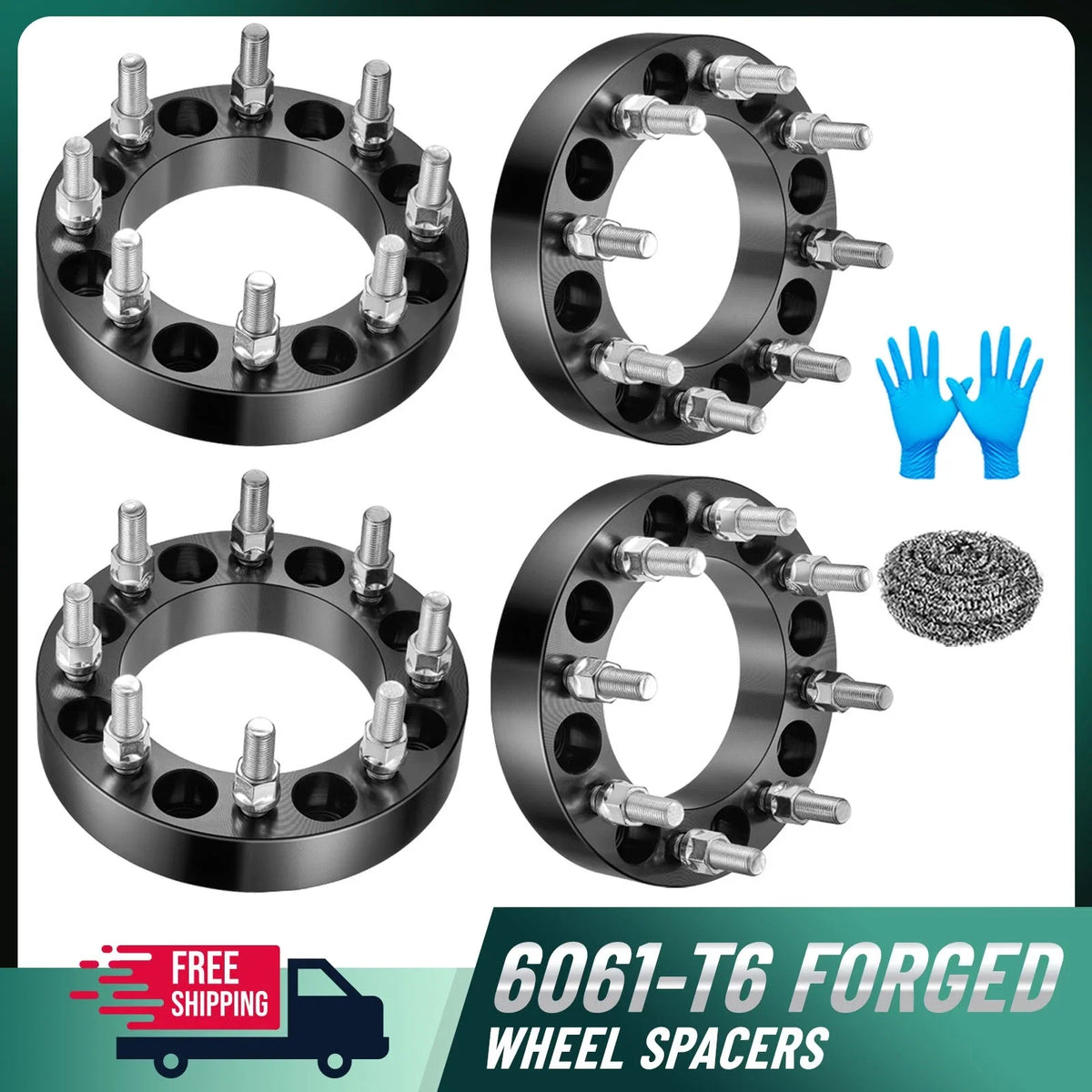 1.5" Wheel Spacers for Hummer H1 (14x1.5)