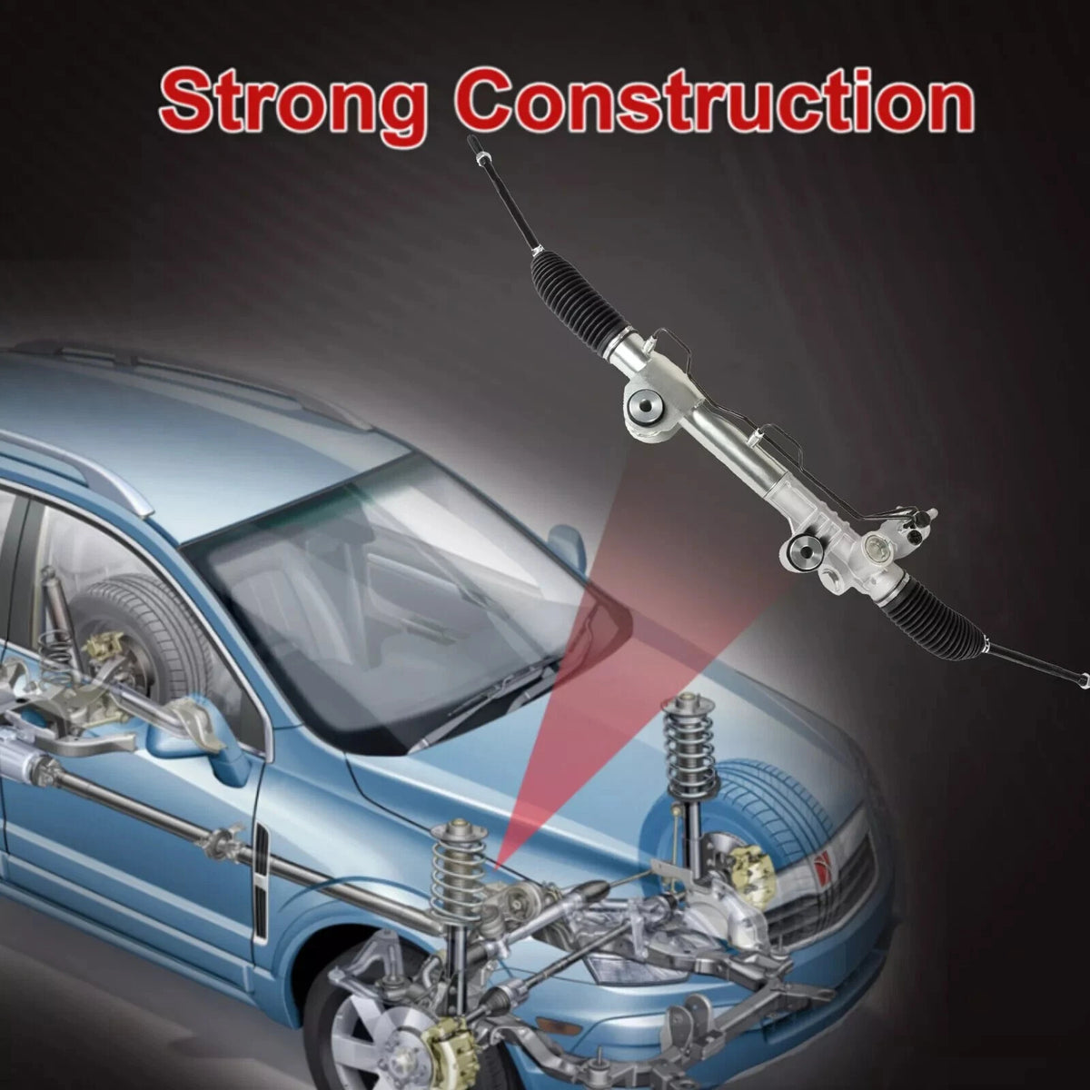 Power Steering Rack & Pinion for Dodge RAM 1500 (2006–2012) 22-382, 5154494AA