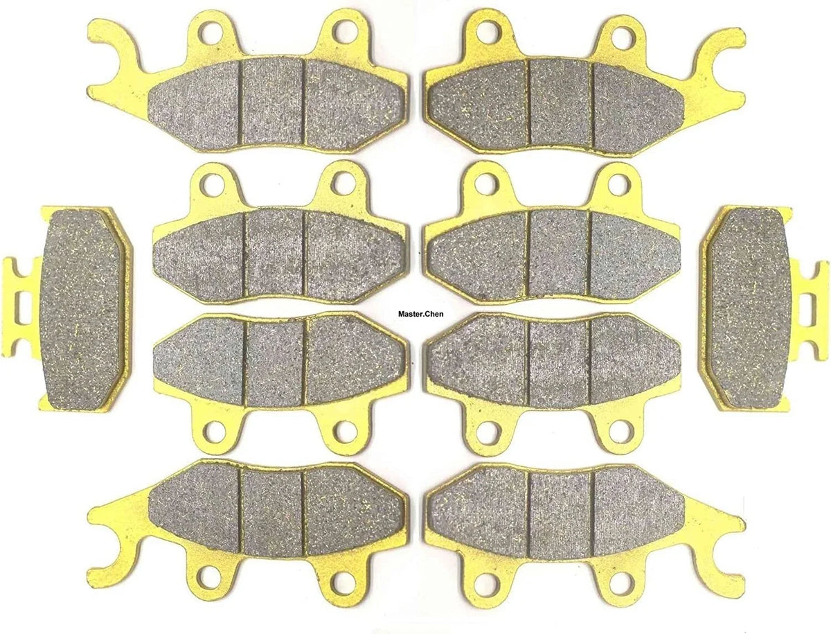 Set of 4 Brake Pads for Yamaha Rhino 700 YXR700 (2008–2013)