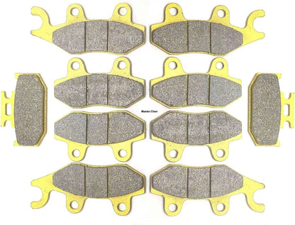 Set of 4 Brake Pads for Yamaha Rhino 700 YXR700 (2008–2013)