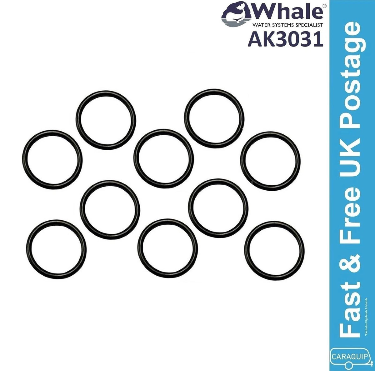 10X Rubber Seal for Watermaster Water Pump Housing (AK3031)