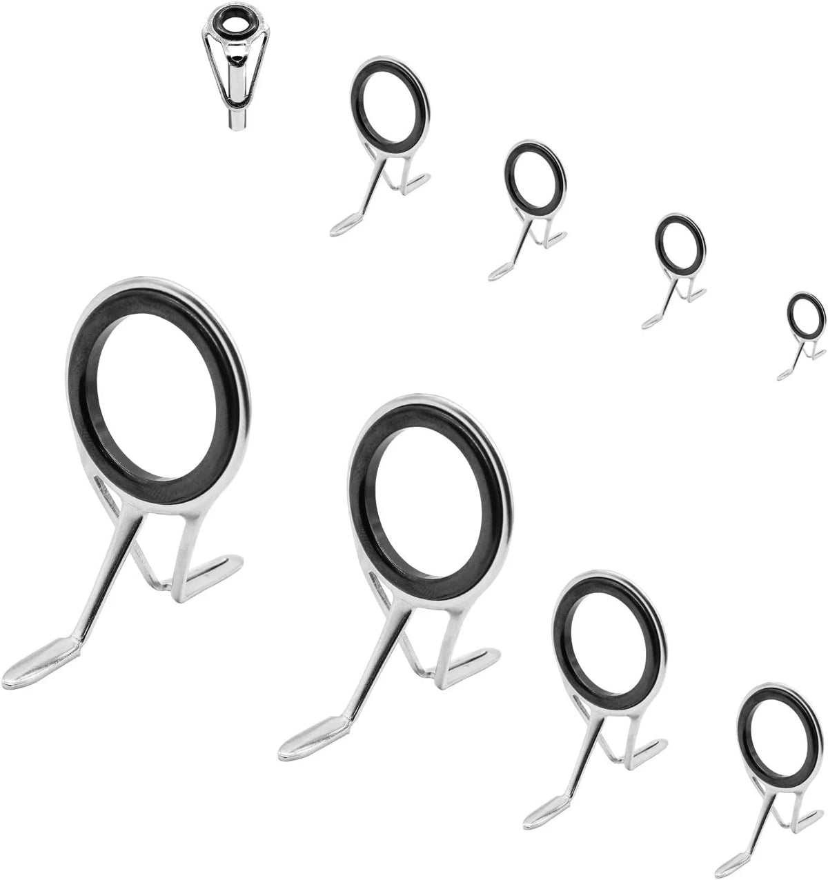 9-Piece Fishing Rod Repair Kit for Durable Stainless Steel & Ceramic Solutions