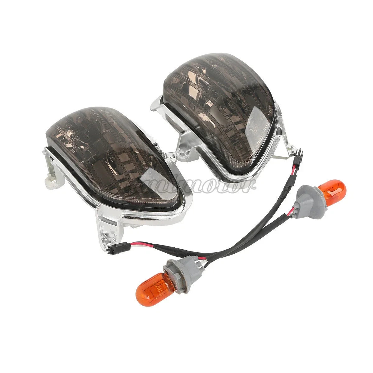 ABS Smoked Front Turn Signal Lights for Honda Goldwing GL 1800 (2001–2017)