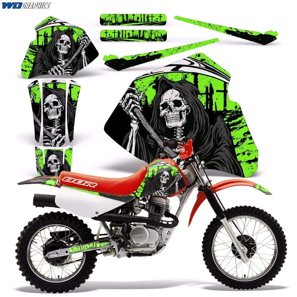 Graphic Stickers Decals for Honda XR80 XR100 (1985–2000)