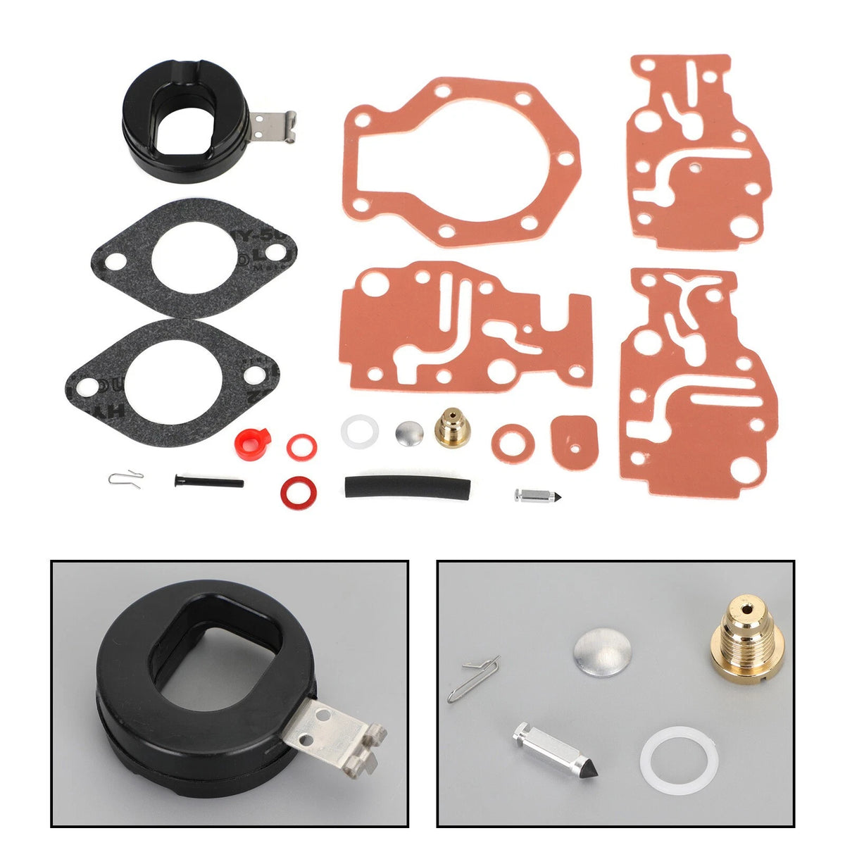 Carburetor Rebuild Kit for Johnson/Evinrude 6-20 HP (0439073, 439073)