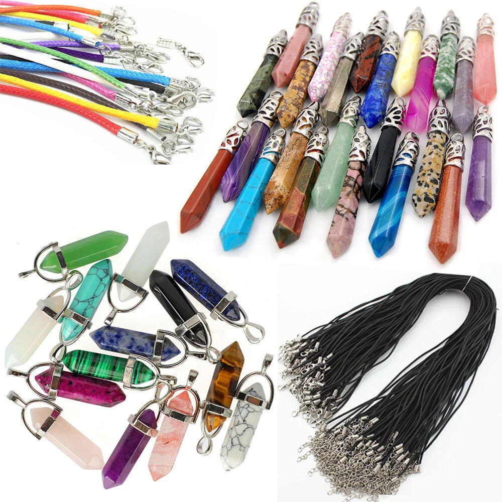 Leather Cord Rope Chain Necklace for Jewelry Making