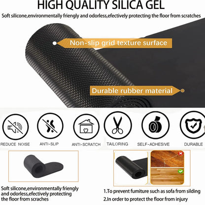 2 Pack Anti-Slip Furniture Rail Pads for Recliners (No Specific Years)