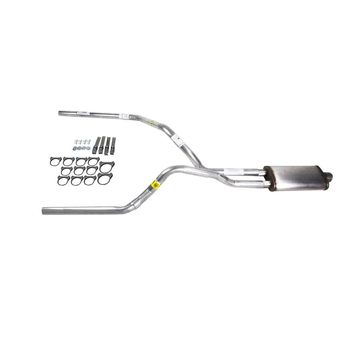 Dual Exhaust 2.5" Pipe Muffler for Silverado (1988–1995)