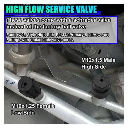 Air Conditioning Valve Core Kit for Car (R12 R134a)