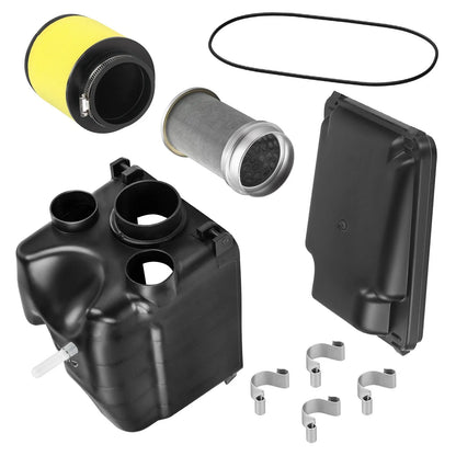 Air Box Case + Cover Clip w/Air Filter Cage Kit for Honda TRX300X (2009–2014)