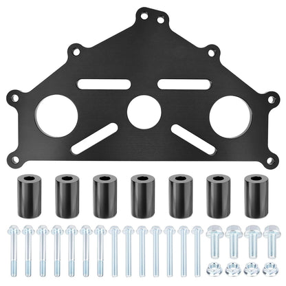Engine Safe Stand Adapter Plate Set for Chevy LS LT BBC SBC (Heavy Duty)