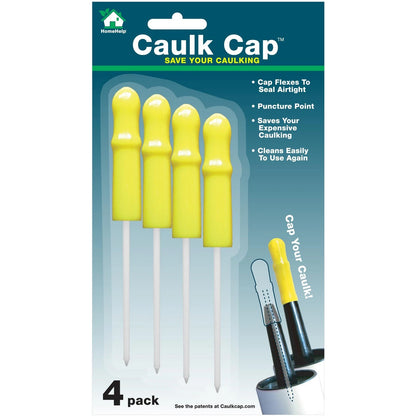 Caulk Cap CCY Saver Series for Reusable Tube Sealers