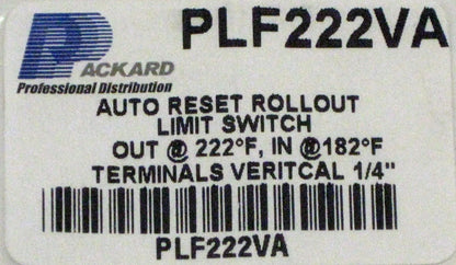 Limit Thermostat Flush Mount for Furnace Unit Heaters