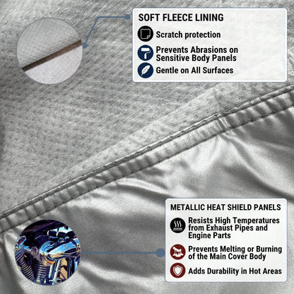 Waterproof Motorcycle Bike Cover for Suzuki Boulevard M95
