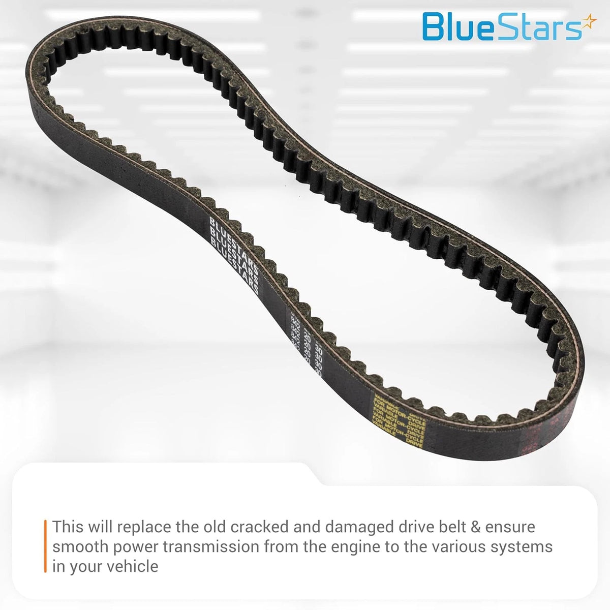 Reinforced Racing CVT Drive Belt for - 842-20-30, Black