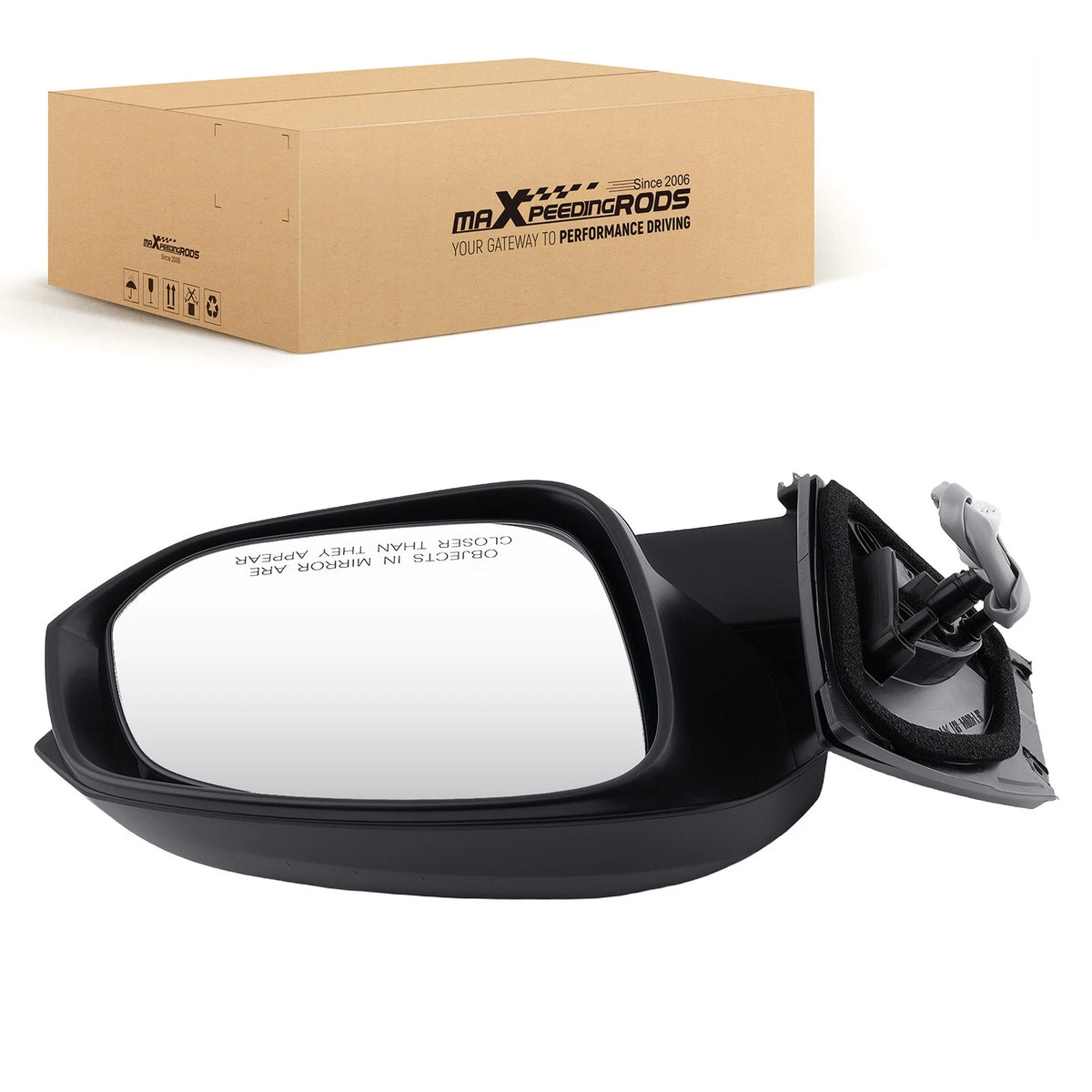 Right Rear View Mirror for Toyota RAV4 (2013–2014) TO1321309, 879100R070, 8791042B70