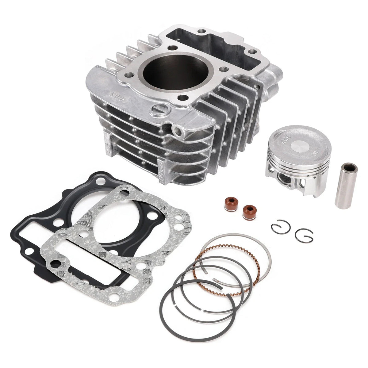 Top End Kit with Cylinder Block Piston Gaskets for Honda CRF110 CRF110F (2013–2025)