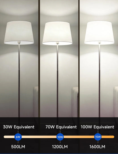 3X LED Light Bulbs for FUJIECO (30/70/100W Equivalent, 5000K Daylight White)