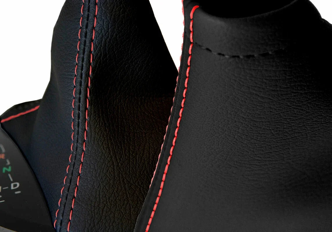E Brake Boot Cover for Subaru BRZ Scion GRS Toyota (2013–2020) Red Stitch