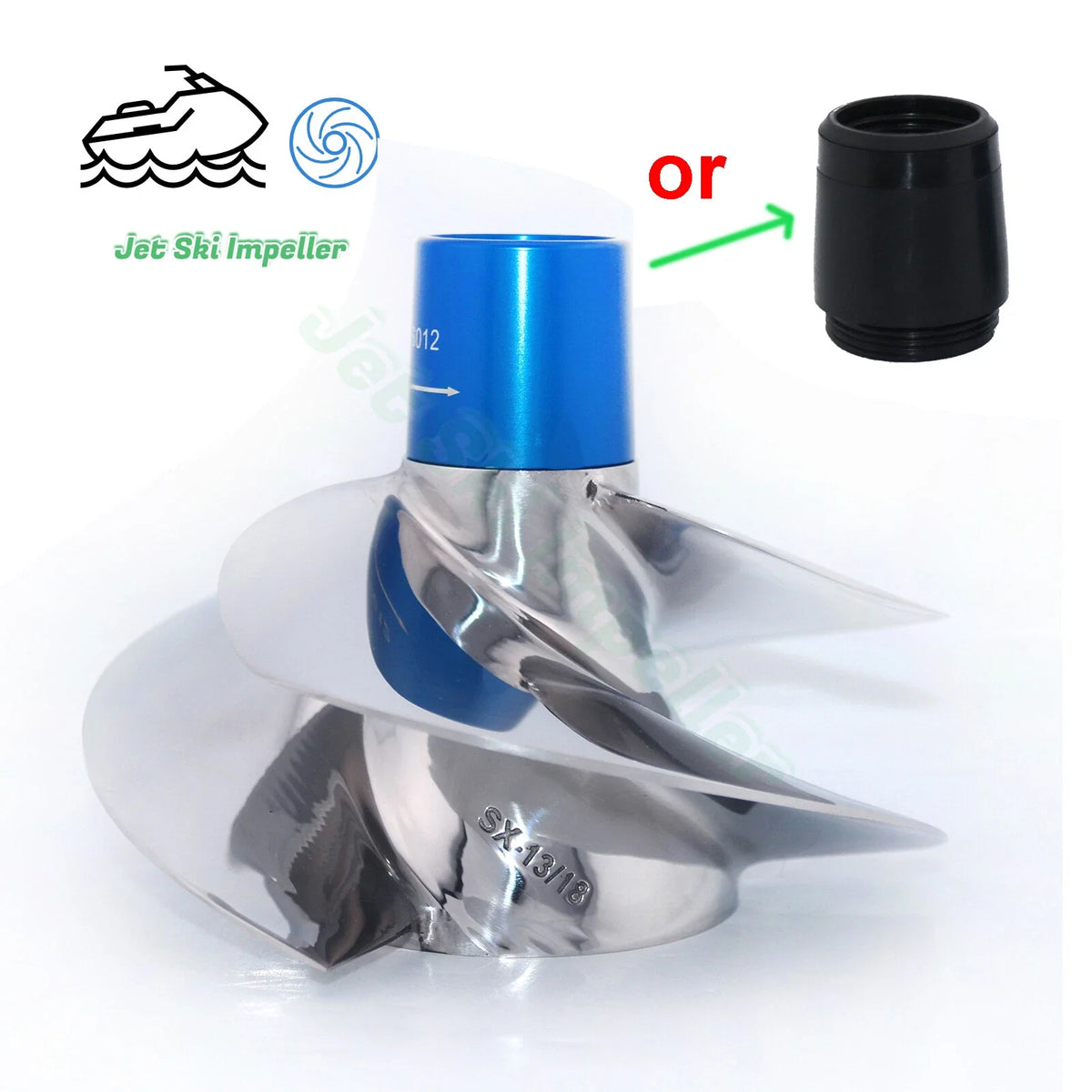 Jet Ski Impeller for Sea Doo RXT RXP-X GTX 300 Wake 230 (REPLACE SXX-CD-13/18)