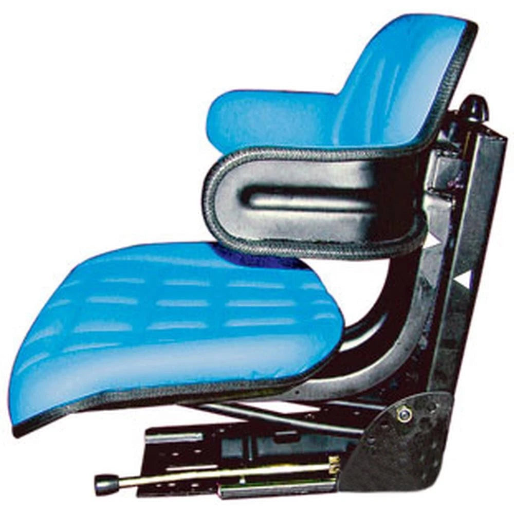 Blue Wrap Around Seat with Arms for Hesston (W200BU)