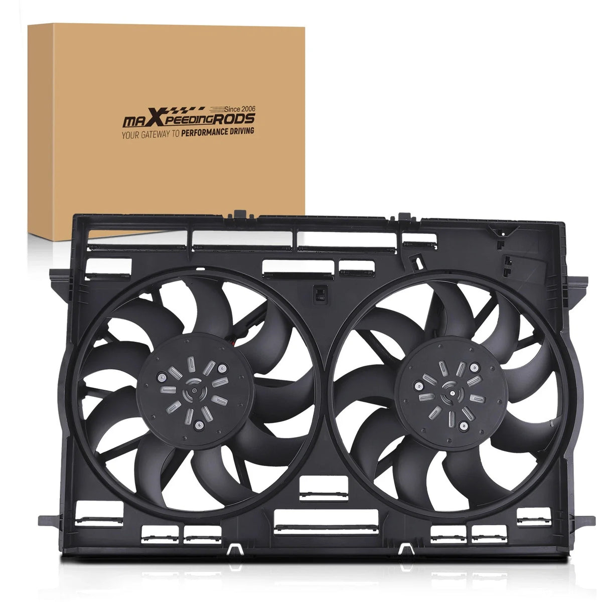 Radiator Cooling Fan Assembly for Porsche Cayenne (2018–2023) PAB959455C PAB95945550